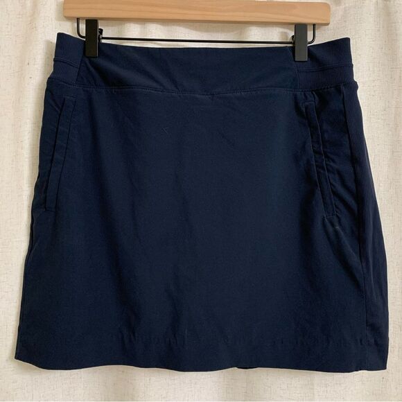 Athleta Dresses & Skirts - Athleta Athletic Navy Blue Lined Skirt 10